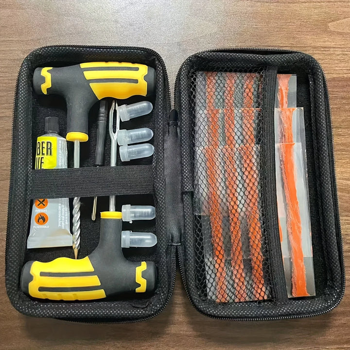Roadside Tire Repair & Multi-Tool Kit (25-Piece)