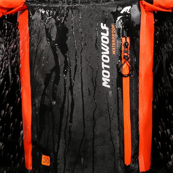 Waterproof Reflective Helmet Backpack