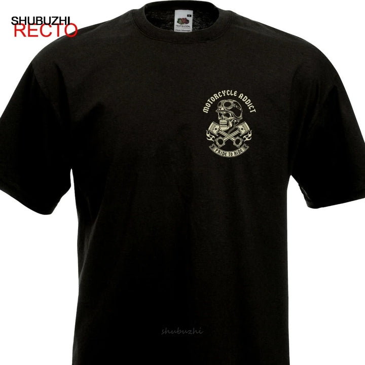 Motorcycle Addict Graphic Tee