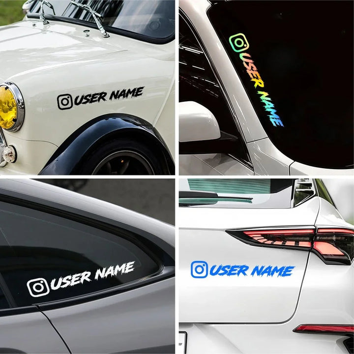 Custom-Made Instagram Sticker
