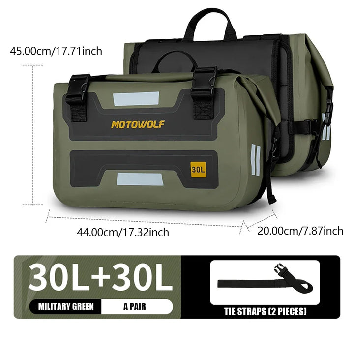 Motorcycle Saddlebags (40L-66L)