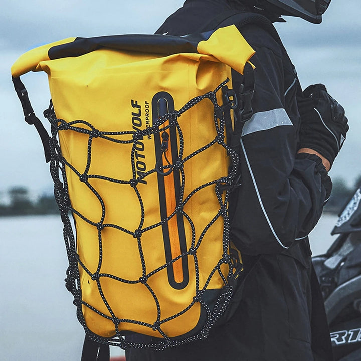 Waterproof Reflective Helmet Backpack