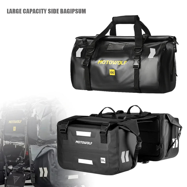 Motorcycle Saddlebags (40L-66L)
