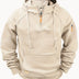 Multi-Pocket Fleece Hoodie