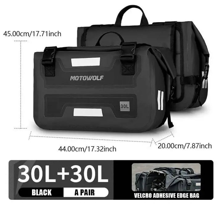 Motorcycle Saddlebags (40L-66L)