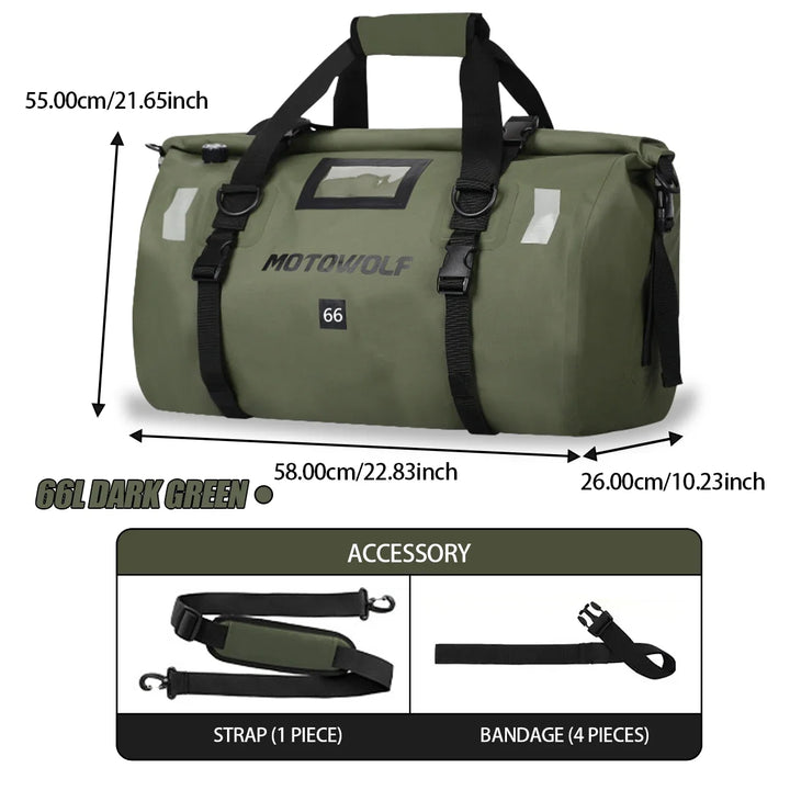 Motorcycle Saddlebags (40L-66L)