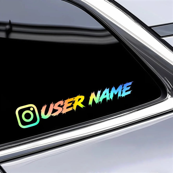 Custom-Made Instagram Sticker