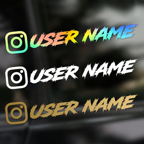 Custom-Made Instagram Sticker