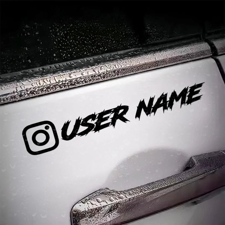 Custom-Made Instagram Sticker